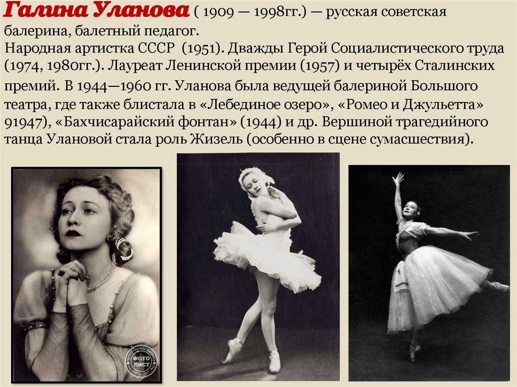 Галина Уланова Биография, Новости